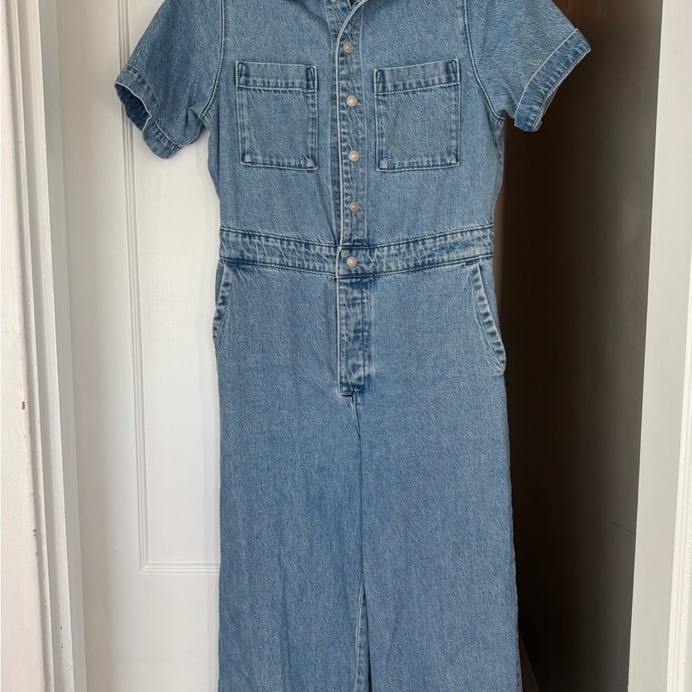Levi's Blue Denim Jumpsuit